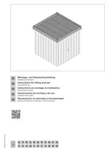 Juno tároló lapostetős képek